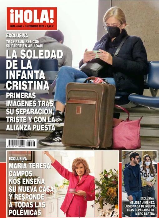 De la relación secreta de Iker Casillas al viaje solitario de la Infanta Cristina