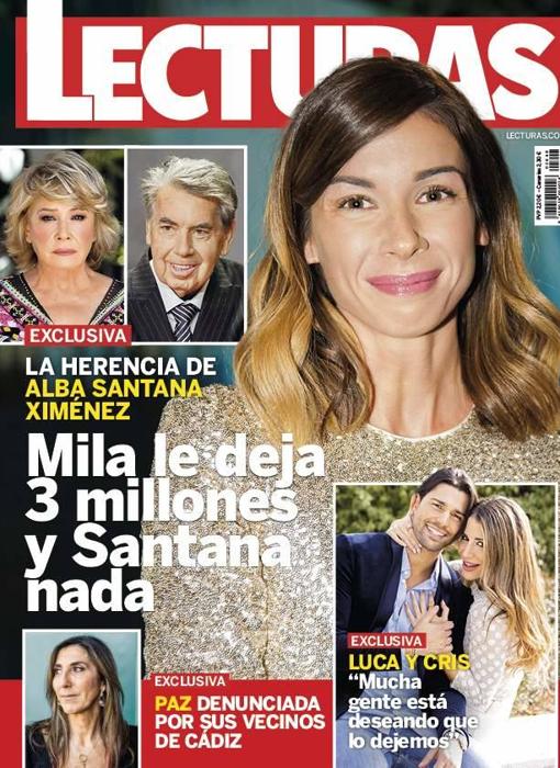 De la millonaria herencia de Alba Santana a las imágenes de Ainhoa Armentia con su marido e hijos