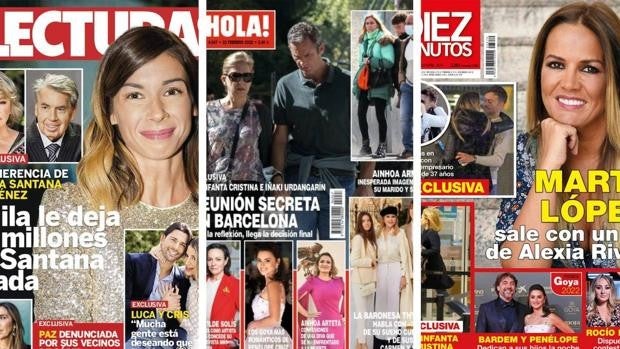 De la millonaria herencia de Alba Santana a las imágenes de Ainhoa Armentia con su marido e hijos