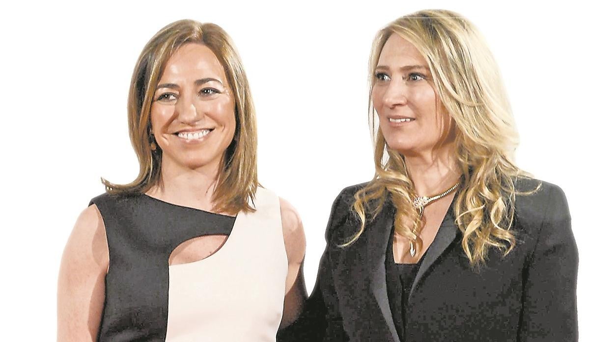 Carme Chacón y Joana Bonet