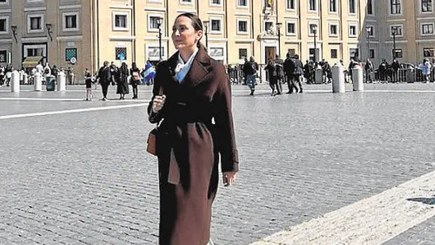 Tamara Falcó graba su segundo encuentro con el Papa Francisco