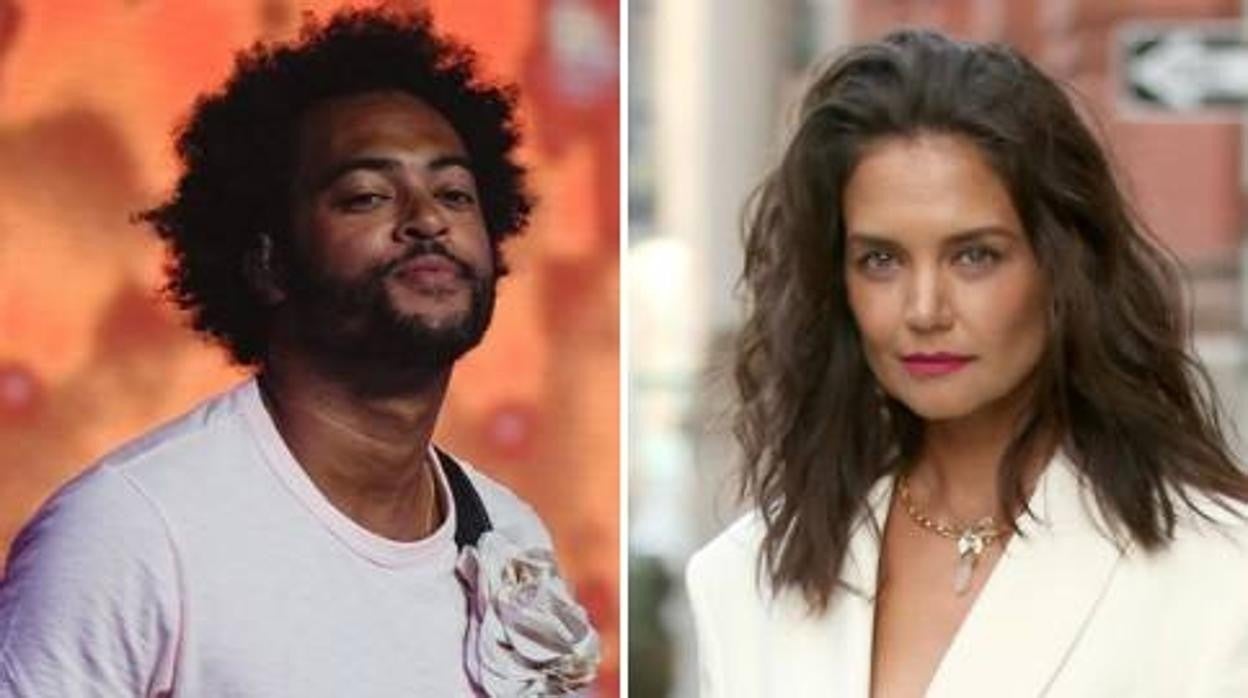 Bobby Wooten y Katie Holmes