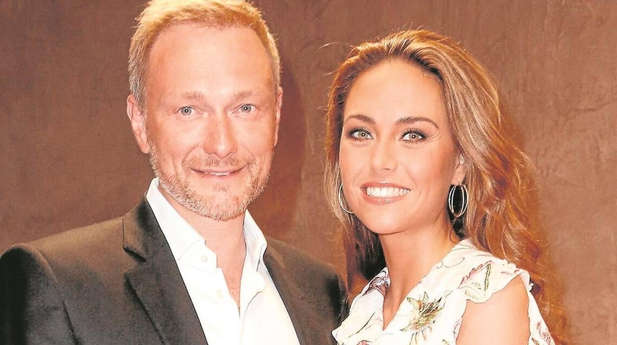 Christian Lindner y Franca Lehfeldt