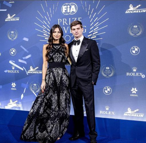 Max Verstappen y Kelly Piquet