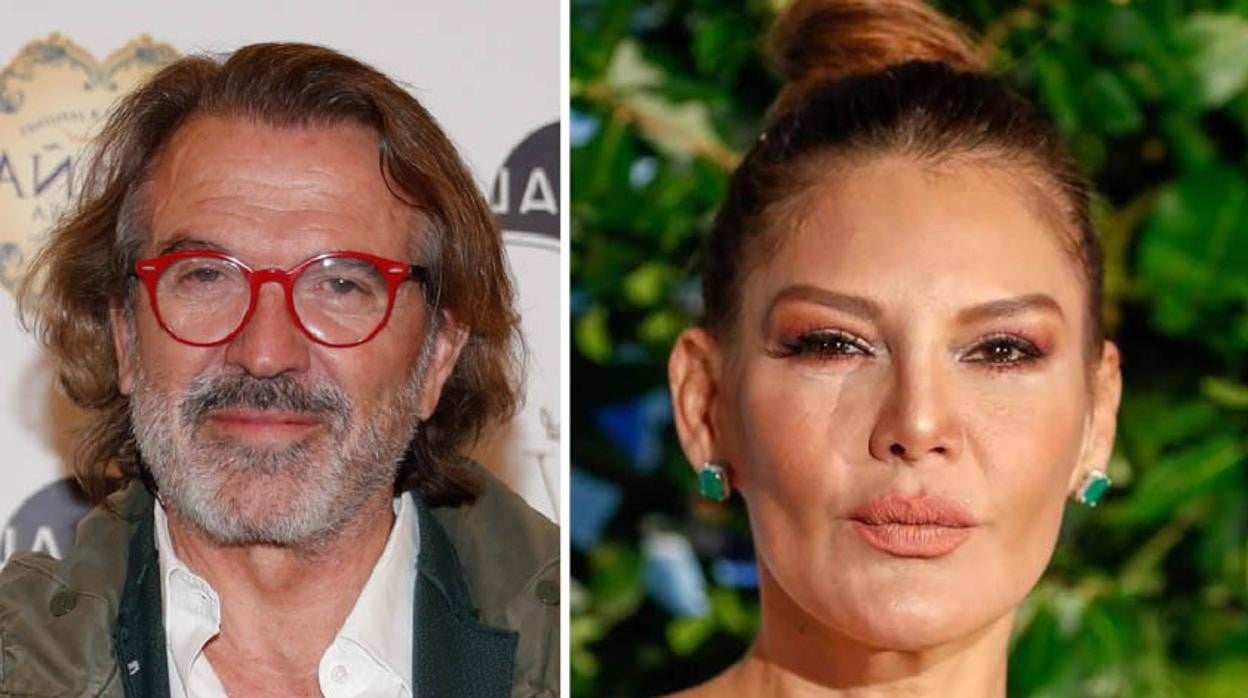 Pepe Navarro e Ivonne Reyes en un fotomontaje propio