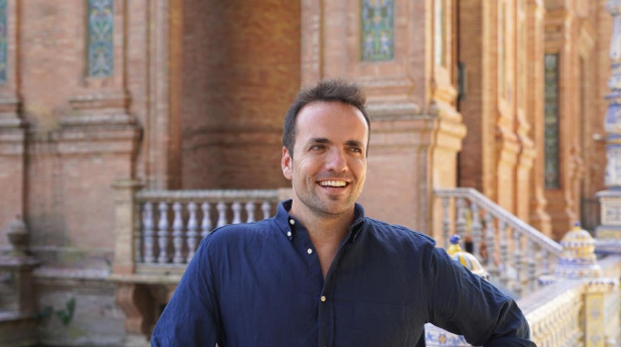 El director del Icónica Sevilla Fest, Javier Esteban, en Plaza de Espala