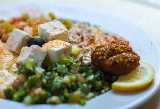 El mezze, uno de los clásicos del restaurante de Vejer