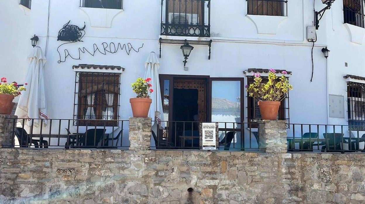 Exterior de La Maroma, en Grazalema