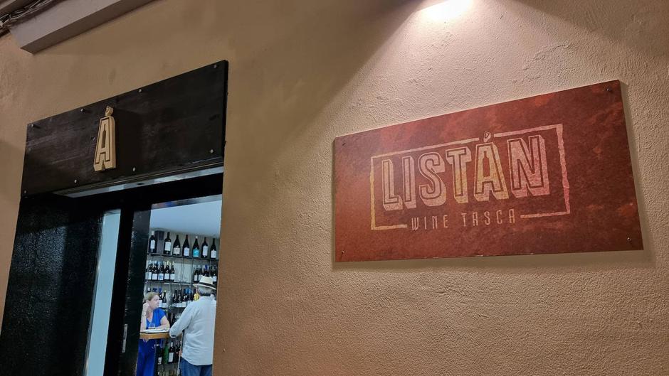 Las cenas se celebrarán en Listán Wine Tasca, en la plaza San Antonio de Cádiz