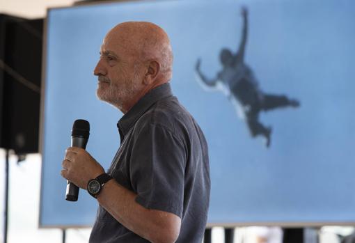 Sebastián Álvaro, durante su ponencia