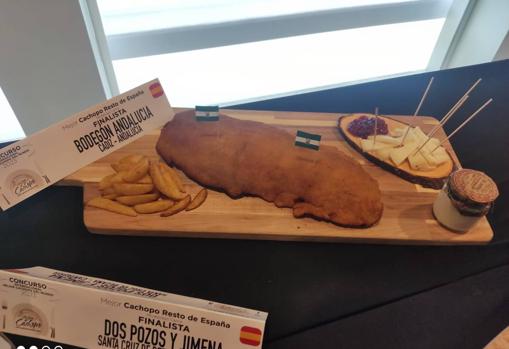 El cachopo del Bodegón Andalucía