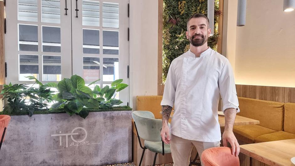 Juan Aragón, cocinero y propietario de ITO Tapas