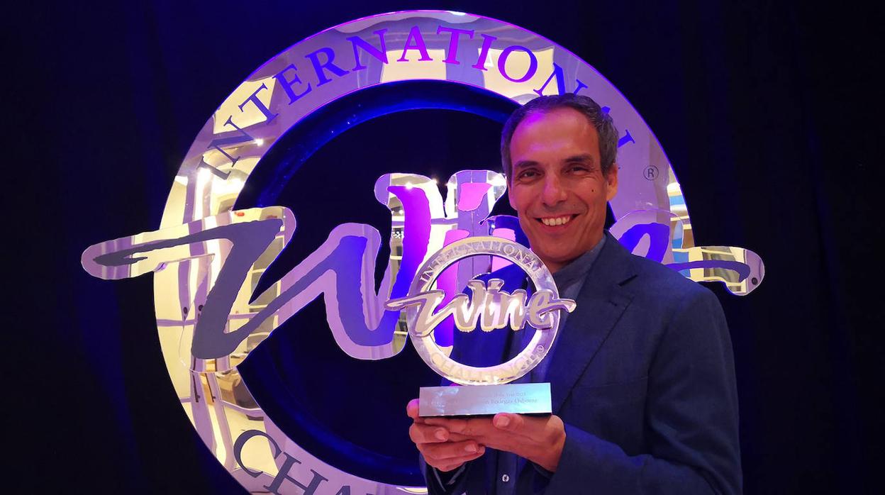 Marcos Alguacil, con el premio