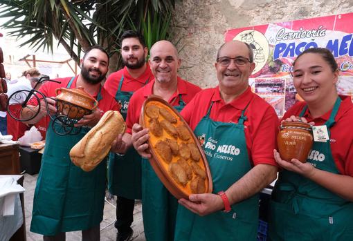 Paco Melero, con su lomo en manteca