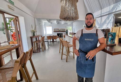 Domingo Andrade es el cocinero del restaurante