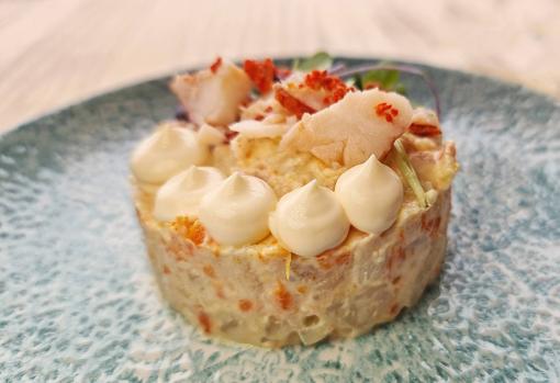 Ensaladilla de bogavante