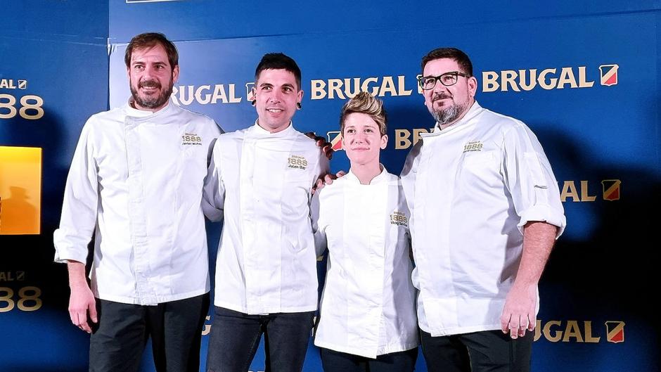 Brugal 1888 reúne en Jerez a cuatro chefs de primer nivel en una concurrida cena