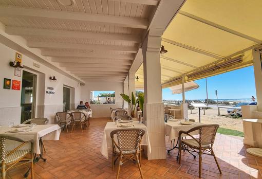 La terraza de El Alférez, en El Palmar