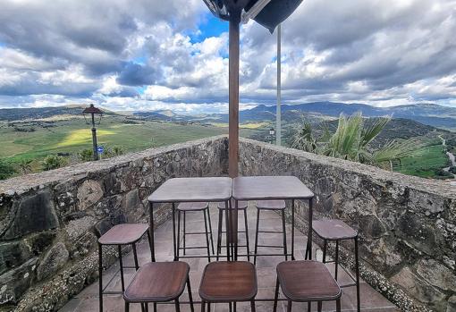 Vistas desde la terraza de Suber Espacio Gastronómico