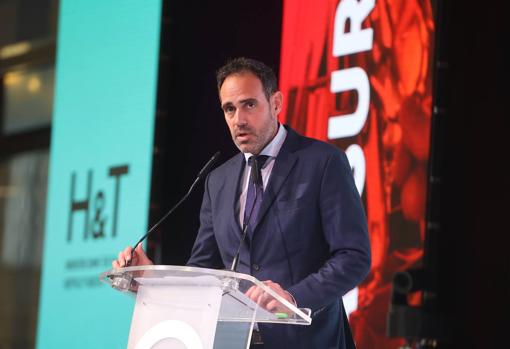 Javier Frutos en el Foro Nacional de Hostelería, celebrado en el marco de H&amp;T.