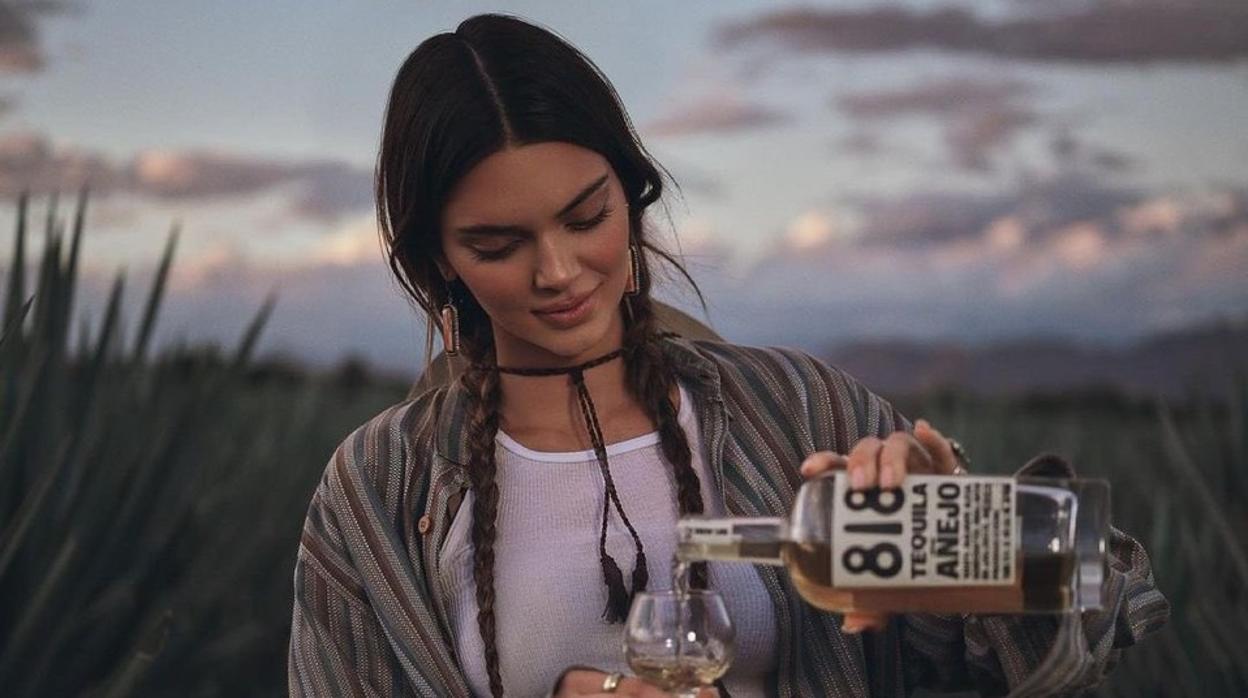 Kendal Jenner con 818 Tequila