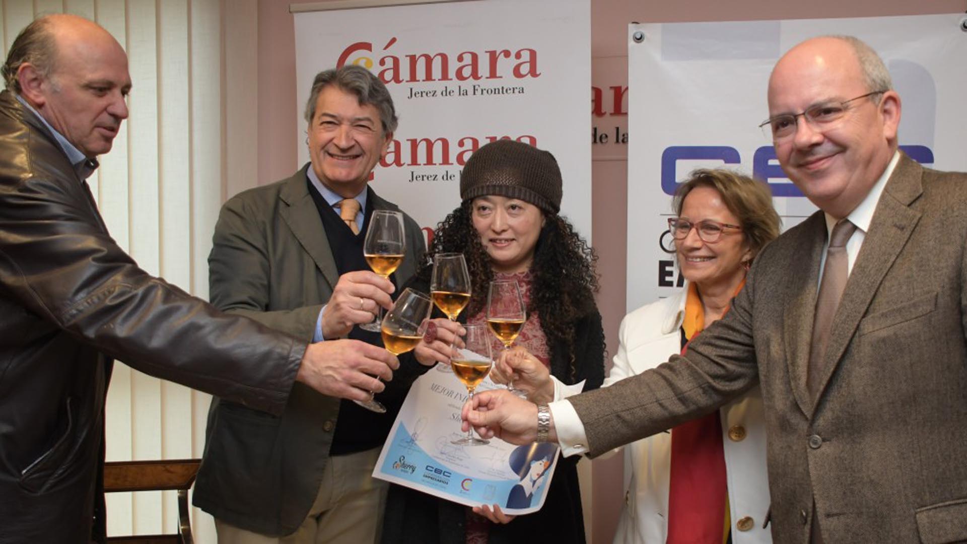 Entregado el premio a la mejor iniciativa de la International Sherry Week 2019