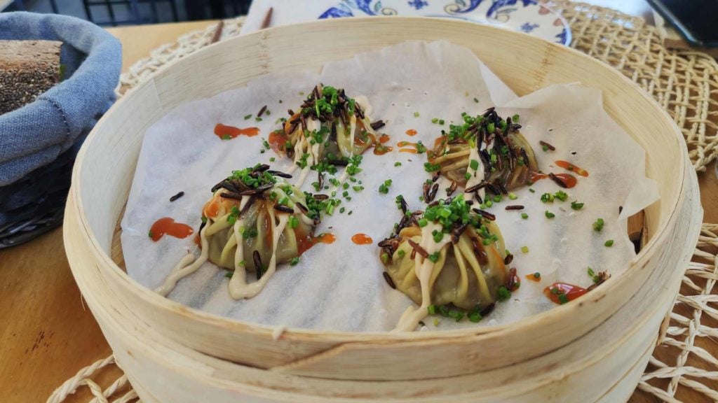 ramedumplingcarrillera. Los dumplings de carrillera de Ramé estarán en el menú de Cádiz Gastronómica.