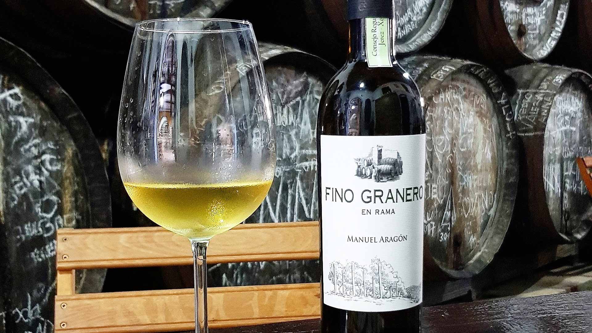 El Fino Granero en Rama de Manuel Aragón destaca en la Guía Peñín