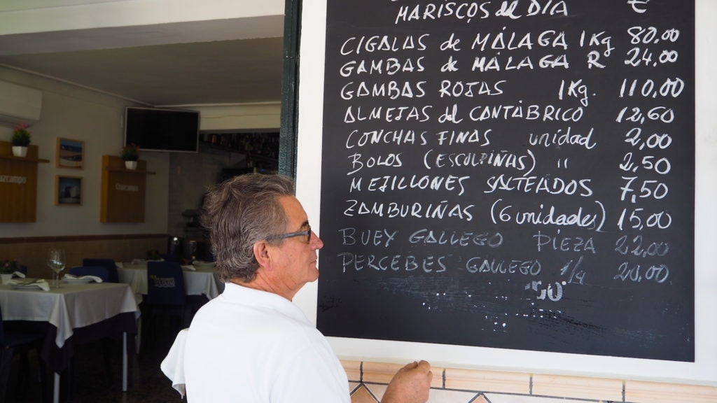 restaurante el caleño málaga. 