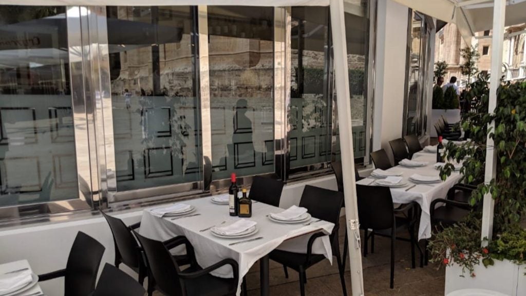 refectorium catedral en malaga. 