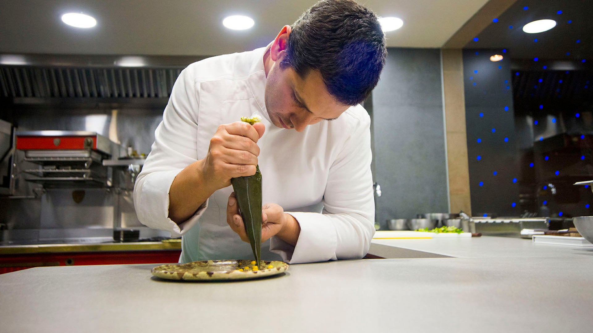 Menú a ocho manos con cuatro grandes de los fogones malagueños