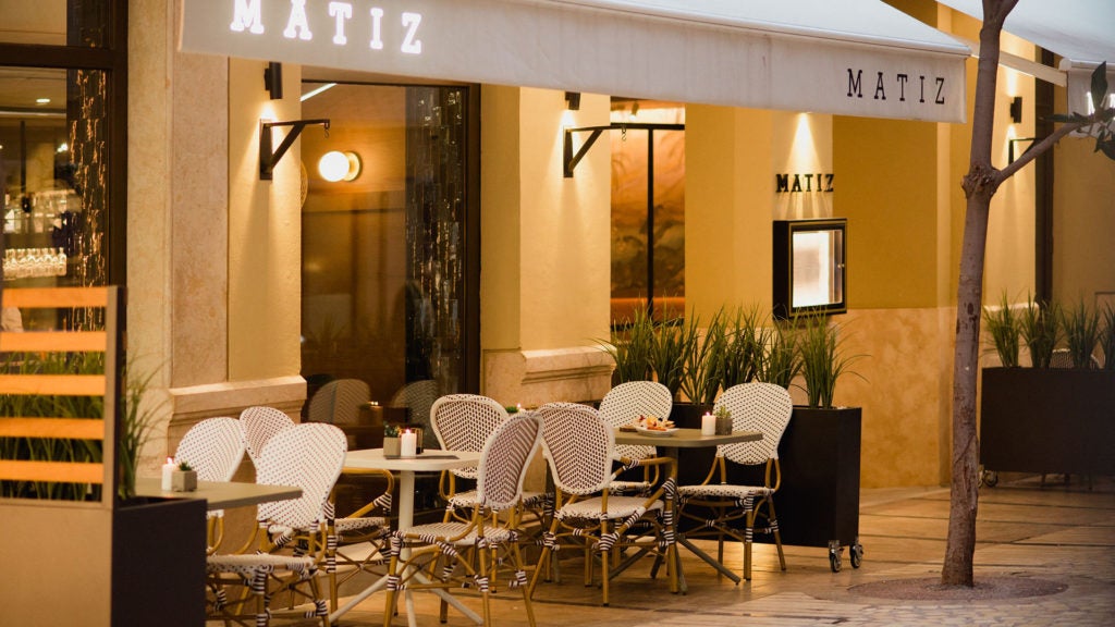 Restaurante Matiz en Málaga. Restaurante Matiz en Málaga