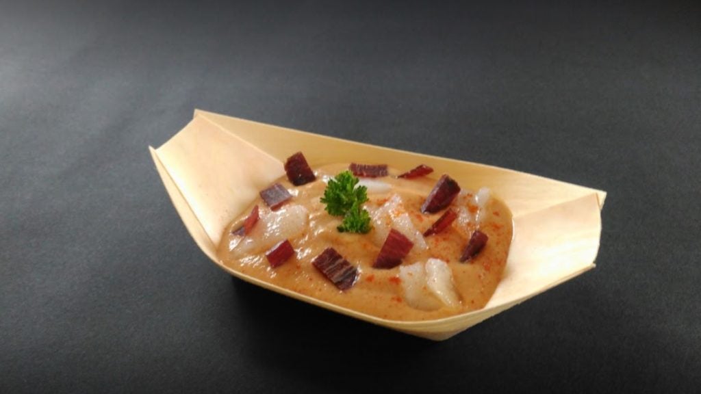 platos del restaurante el yantar en mezquitilla. 