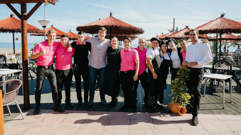 chiringuito la plata casa matilde en benajarafe. 