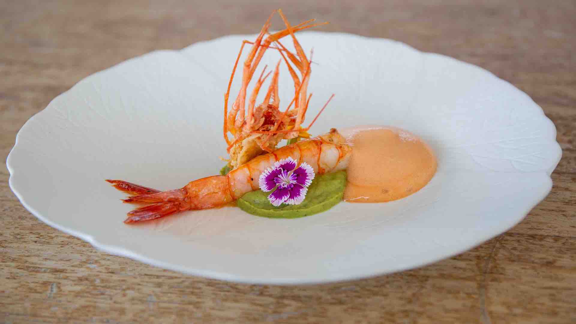 Málaga en la mesa en el menú &#039;20 aniversario&#039; de José Carlos García