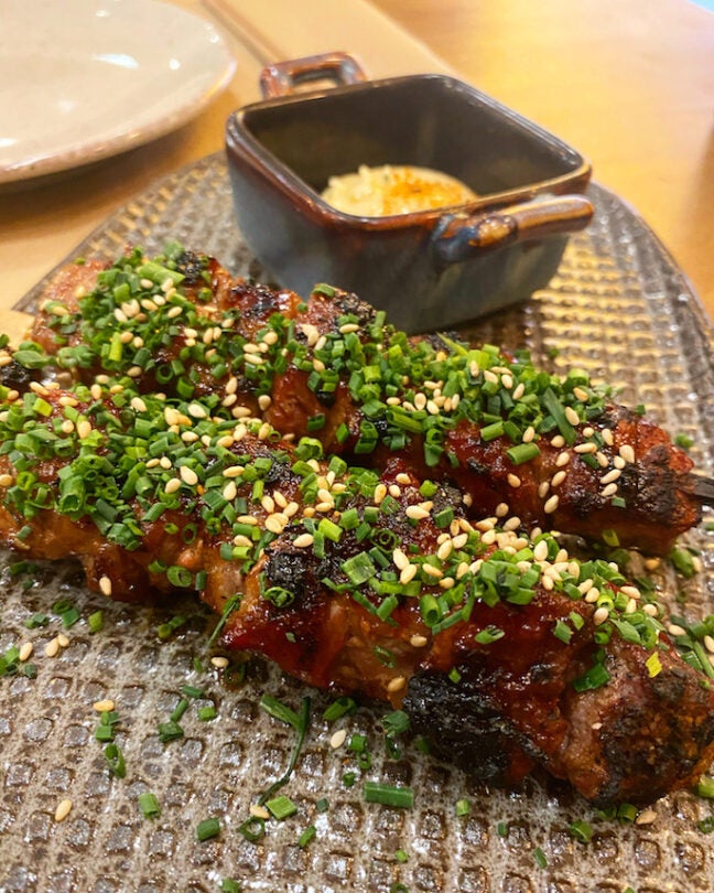 Cocina japonesa atractiva y audaz al margen de convencionalismos