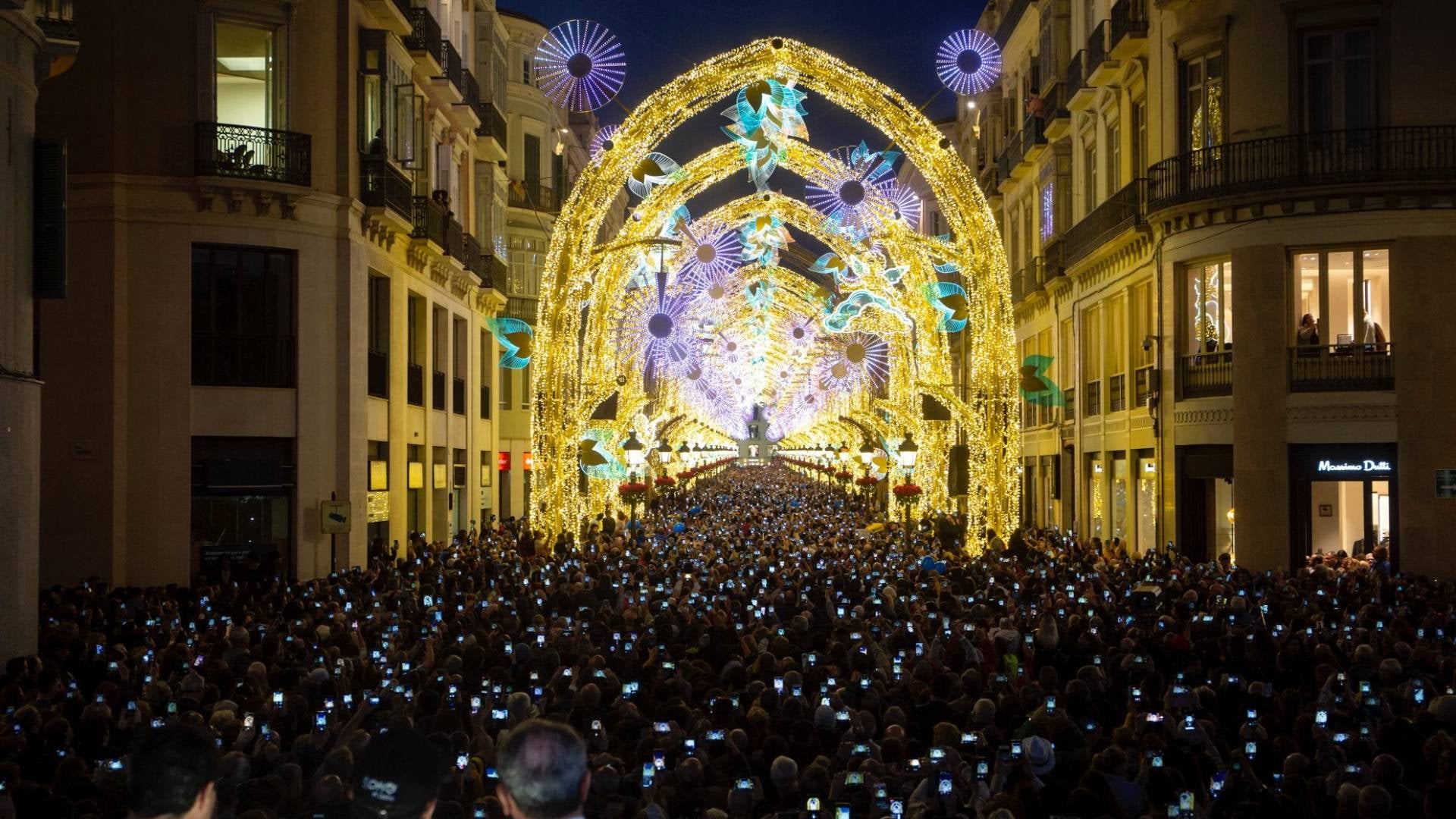 Sitios donde tomar algo para ver las luces de Navidad de Málaga