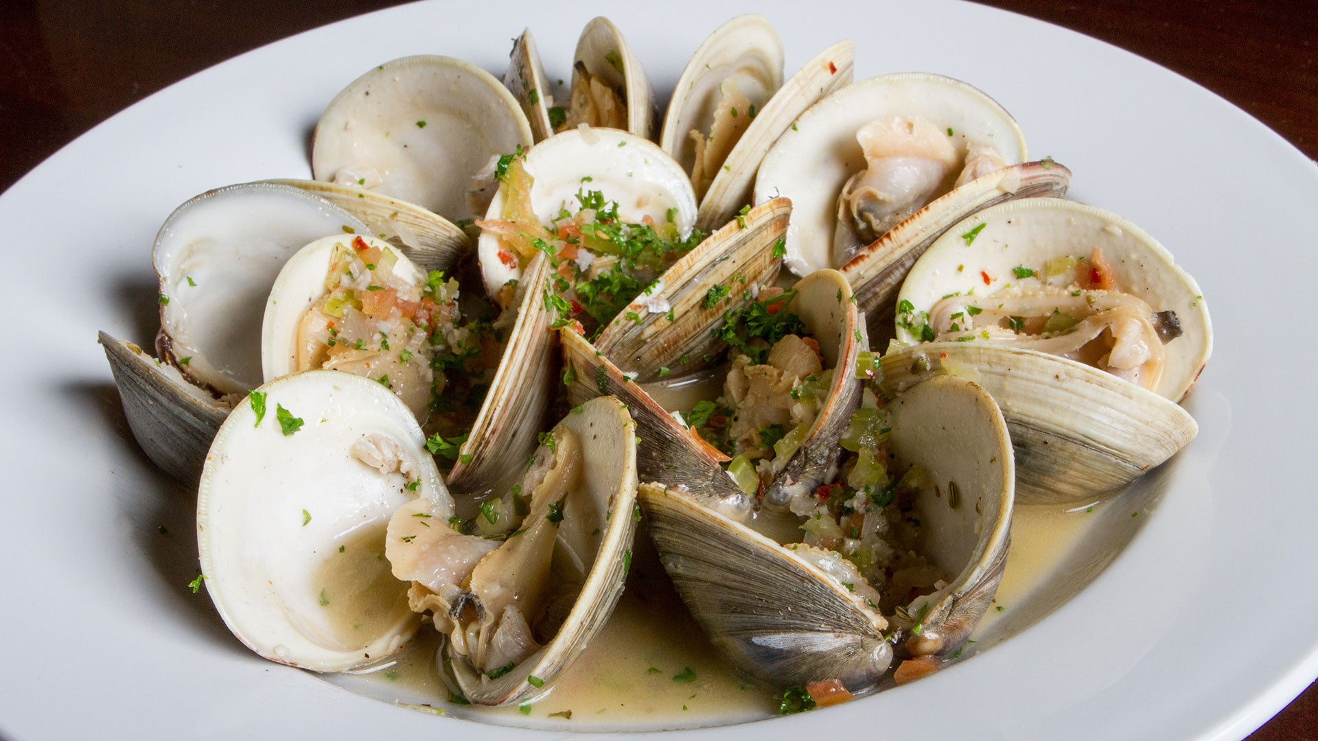 Almejas en salsa de almendras Gurmé
