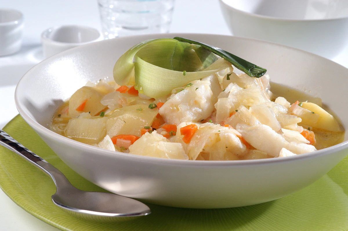 Porrusalda Con Bacalao - Gurmé