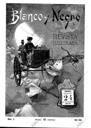 BLANCO Y NEGRO MADRID 24-05-1891