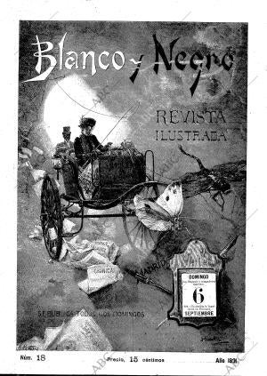 BLANCO Y NEGRO MADRID 06-09-1891