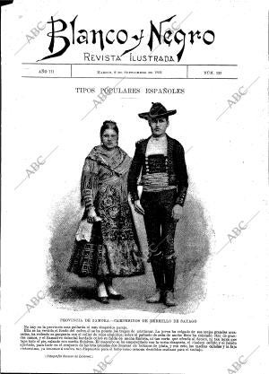 BLANCO Y NEGRO MADRID 09-09-1893