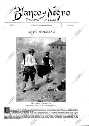 BLANCO Y NEGRO MADRID 10-02-1894