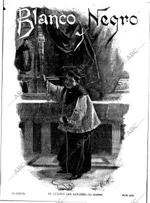 BLANCO Y NEGRO MADRID 21-03-1896