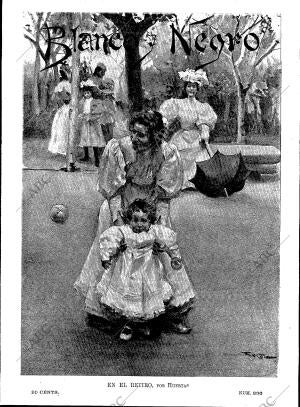 BLANCO Y NEGRO MADRID 06-06-1896