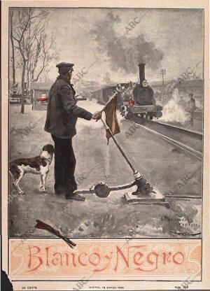 BLANCO Y NEGRO MADRID 19-03-1898