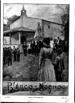 BLANCO Y NEGRO MADRID 17-09-1898