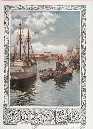 BLANCO Y NEGRO MADRID 09-06-1900