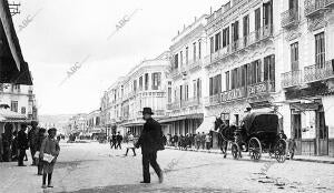 Calle Alfonso Xiii A Principios del siglo Xx