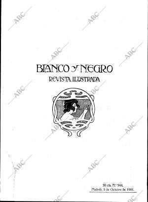 BLANCO Y NEGRO MADRID 05-10-1901